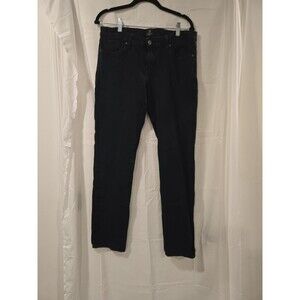 Just Black Denim Made in USA Black Straight Leg Jeans Size 32